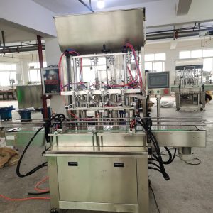 Automatic 4 Heads Paste Filling Machine Can Be Customized