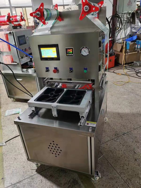 Custom Nitrogen Vacuum Tray Sealing Modified Atmosphere Packaging Machine - Image 2