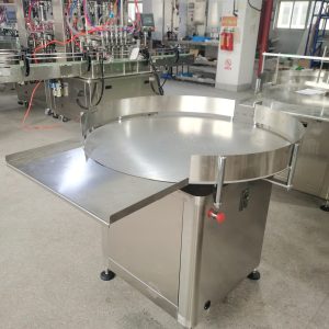High Efficiency Auto Bottle Turntable Machine for Round Bottle